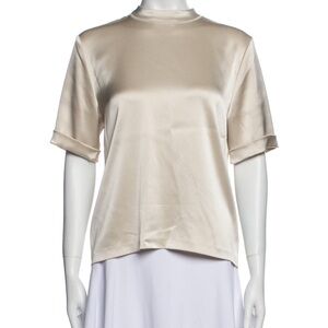 Elegant Cream Women's Top